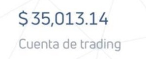 Cuenta de trading · $35.013,14